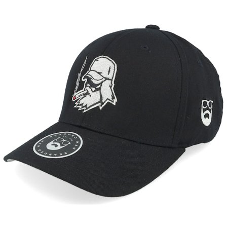 Bearded Man - Black flexfit Czapka Z Daszkiem - Spike Beard Black Flexfit @ Hatstore