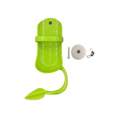 Papegojmatare Sepiaskal Hållare Papegojmatningsmaterial Plast Fågelbur Ställ Pinne för Undulat Conure