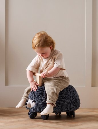 Kid's Concept Ride Along Hedgehog Edvin - Grey - ONE SIZE