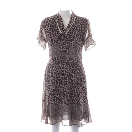 Michael Kors Pre-owned Pre-owned Polyester kjoler Brun, Dame