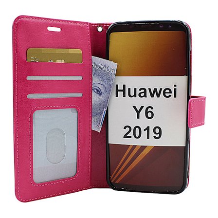 Crazy Horse Wallet Huawei Y6 2019