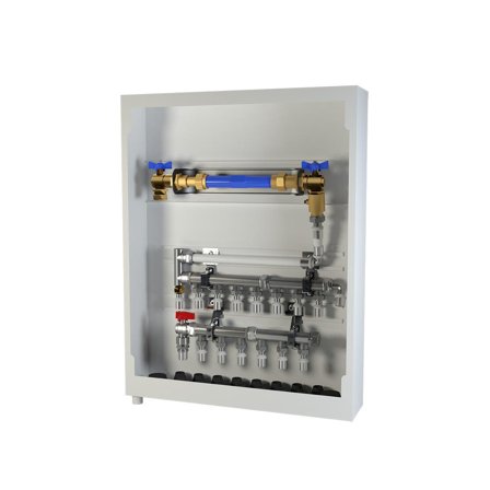 LK Systems 1882306 Vattenmätarskåp 550 x 550 mm Vänster, Installation