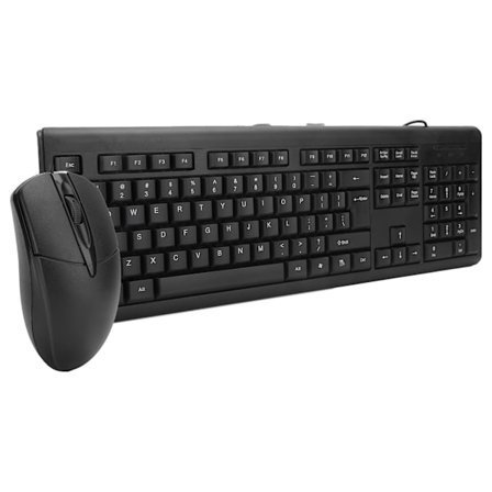 Trådlöst tangentbord och musset Combo USB 104 tangenter tangentbord för PC-dator TF500