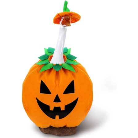 Halloween-hanhenpuku kuistille, 58 cm – koristeelliset hanhenvaatteet kurpitsa- ja juhlatyyliin puutarhaan, patiolle ja betoni-/muovihanhelle