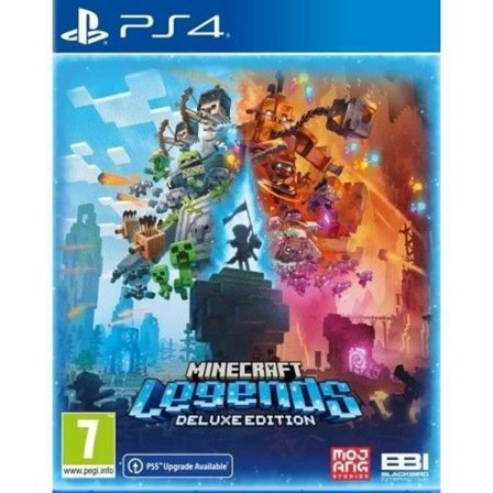Videospil - Cenega - Minecraft Legends Deluxe Edition - PS4 - Hvid - Kompatibel med PS4