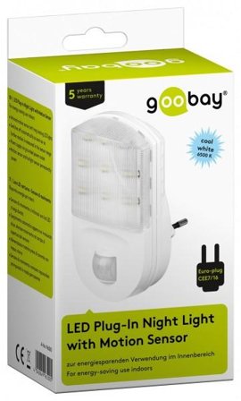 Goobay LED Natlys infrarød sensor