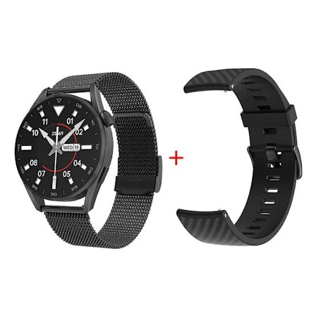 Smartwatch med Multi-sportstilstand, Split Screen-display, Hurtig Widget og Massager