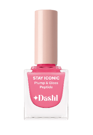 DASHL Stay Iconic Plump & Gloss Peptide Nagellack Unisex Rosa 10ML