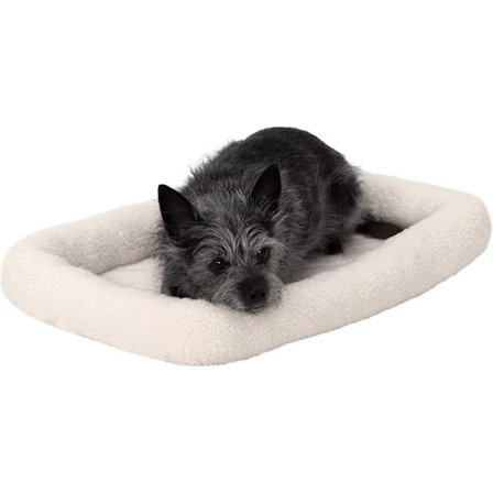 (76*53cm) Hvit hund seng, egnet for hunder og innendørs katter, all-season universal