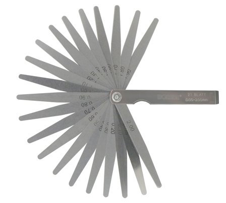 Ironside 102286 Søgeblad Nr. 6, 21 blade, Måleinstrument