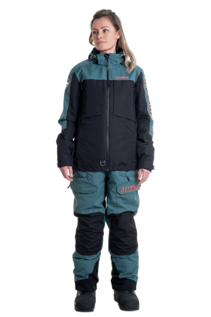 Jethwear Glacial S.A.F.E Women's Insulated Snow Jacket Dark Emerald XL