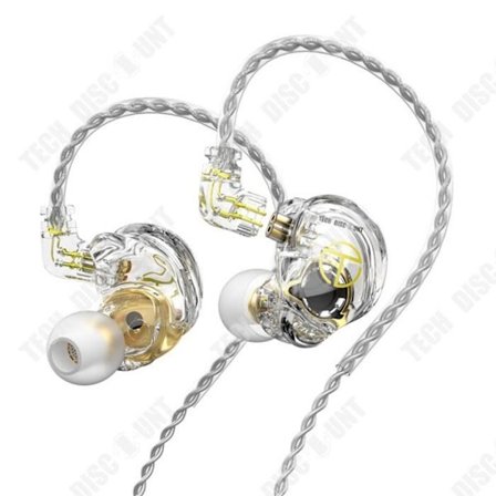 In-ear hörlurar - TD - Musik - Mikrofon - L-formad kontakt - 3,5 mm