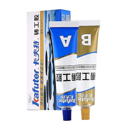 Valurautavalun Liima Kafuter Ab Valun Liima Halkeilun Korjaus Vahva 100g Halkeilun