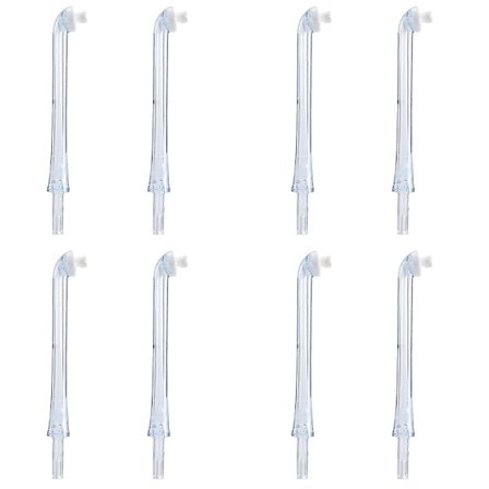 8 st munstycken av hög kvalitet för AirFloss HX8331 HX8332 HX8340 HX8341 HX8381 HX8401 Oral Irrigator
