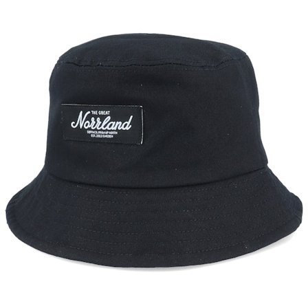 SQRTN - Zwart bucket Hoed - Hat Black Bucket @ Hatstore
