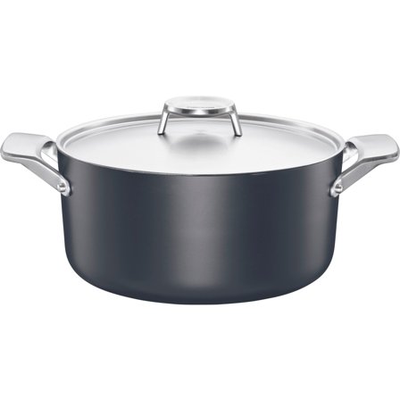 Fiskars Taiten gryde med låg 3,5 liter - Sort | KitchenOne