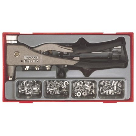 Teng Tools TTNR81 Blindnitmuttersats 81 delar, Handverktyg