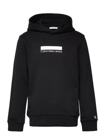 Small Block Logo Hoodie Hoodie Trøje Sort Calvin Klein