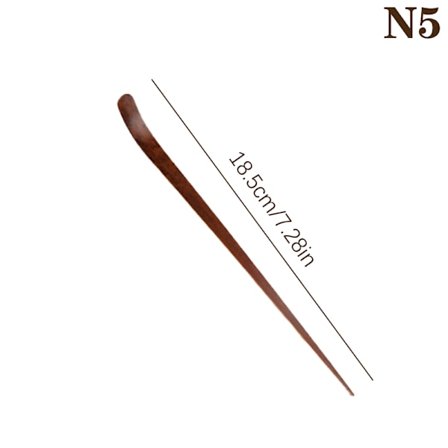 Naturlig håndlaget tre teblad Matcha-pinner skje tetøy Whit