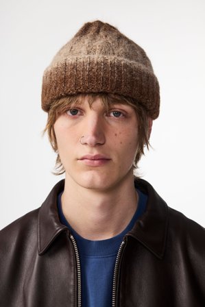 NN.07 Cable 6656 Beanie Male Multi Alpaca blend