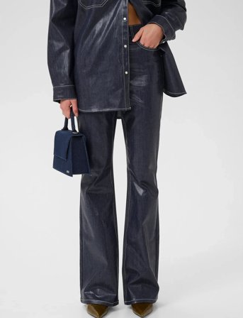 Gestuz Gzpiper Hw Flared Jeans - Navy - 27 x 34