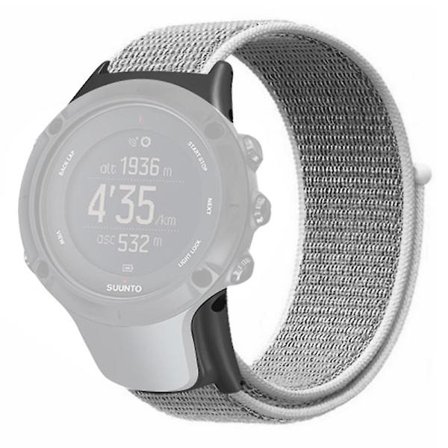 Suunto Ambit3/Ambit3 Peak -kellohihna Nylon Sport Loop - Seashell (FMY)