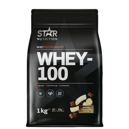 Star Nutrition Whey-100 Vassleprotein 4 kg