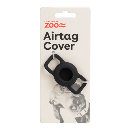 Selected by ZOO - Airtag-skall, 20 mm, svart - Hund - Halsbånd - ZOO.no