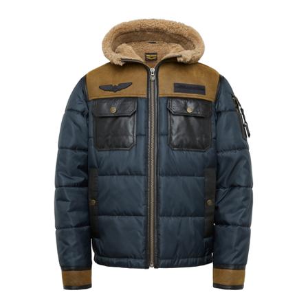 PME Legend, Down Jackets Blauw, Heren, Maat:M