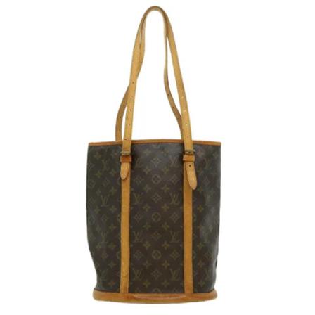 Louis Vuitton Vintage, Pre-owned Canvas louis-vuitton-bags Bruin, Dames, Maat:ONE Size