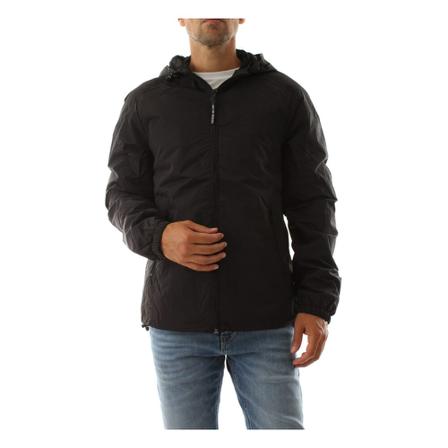 Guess M1Yl48 Wdzk2 Windbreaker svart, Herr Vindjackor, Herr, Storlek: XL