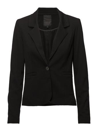 Carmen Blazer Blazers Single Breasted Blazers Svart Minus