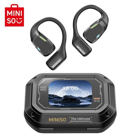 MINISO M98 True Wireless Öppna Öron Hörlurar Bluetooth 5.4, 13mm Dynamisk Driver OWS öron gaming headset Super Lång Uthållighet