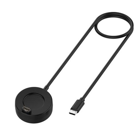 Ladekabel med USB-C til Garmin Fenix 8 / 7X / 6S Pro - Svart