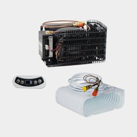 Kühlaggregat für den Einbau Isotherm ITC 2001, 12V / 24V, luftgekühlt, passend für Box bis 125 Liter - Boot