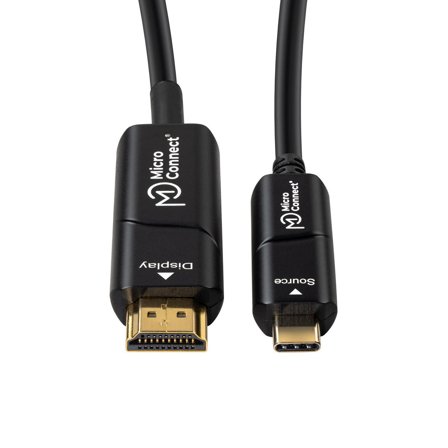 MicroConnect Premium adapterkabel - HDMI / USB - 15 m
