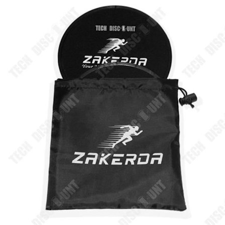 Liukulevy - TD - Musta - 17,8 x 0,8 cm - 310g - Kuntoilu