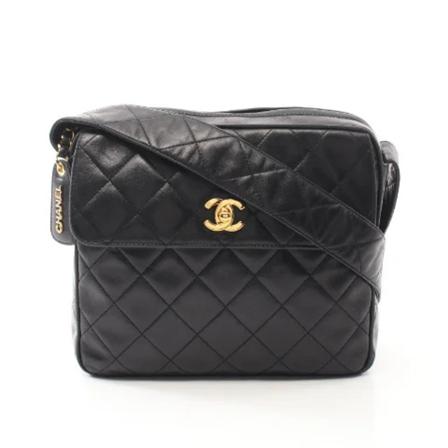 Chanel Vintage Pre-owned Shoulder Tas , Zwart , Dames , Maat: ONE Size Vintage Tassen