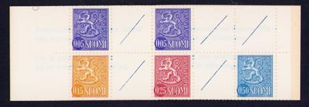 Finland 1972 - MICHEL MH4 (Cover a) - Postfrisk hæfte