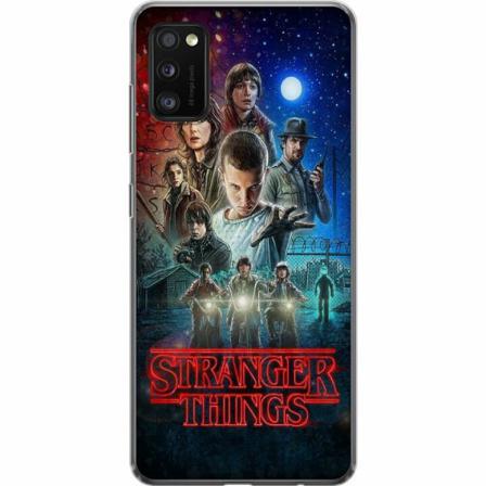 Samsung Galaxy A41 Genomskinligt Skal Stranger Things
