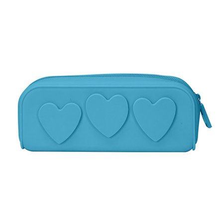 Fyrkantig silikon kosmetisk förvaringsväska Travel Makeup Brush Organi