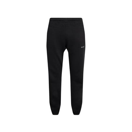 Off White Sweatpants with logo Sort, Herre