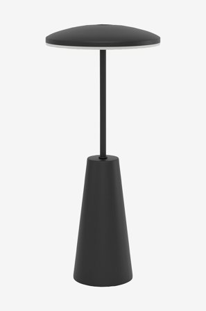 EGLO - Bærbar lampe Piccola Touch Dim - Svart - Oppladbare lamper - Fra Homeroom