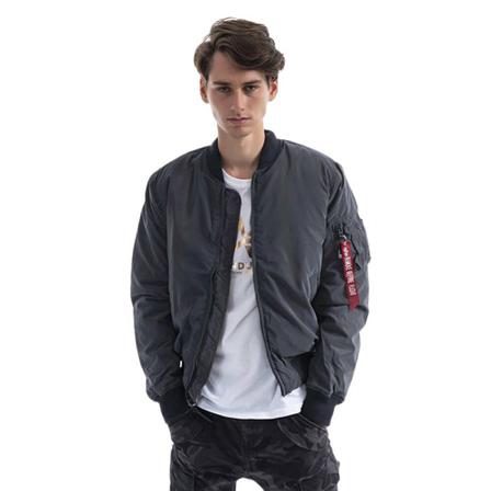 Alpha Industries, Kurtka Ma-1 VF 59 Rainbow Reflective 191118Rr 572 S Grijs, Heren, Maat:XL