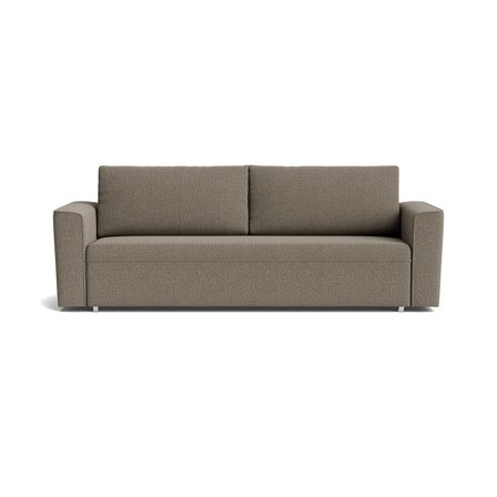 Izola 3 personers sovesofa, opbevaring - Nordic Grå - 242x97x88 - Sofa, sovesofa