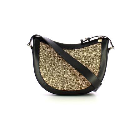 Borbonese, Shoulder Bags Beige, Dames, Maat:ONE Size