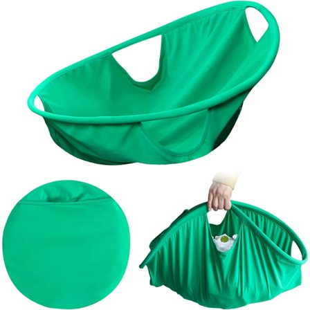 Bærbar Pop Up Skittentøyskurv, Sammenleggbar Rund Nylon, Di