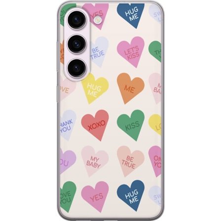 Kompatibelt Mobilskal till Samsung Samsung Galaxy S23 CandyHearts