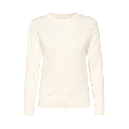 Saint Tropez Mila Sweater Tröjor Dam Vit M
