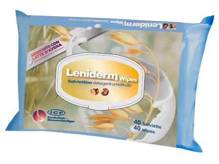 Leniderm Salviette Detergenti Cani/Gatti 40 Strappi